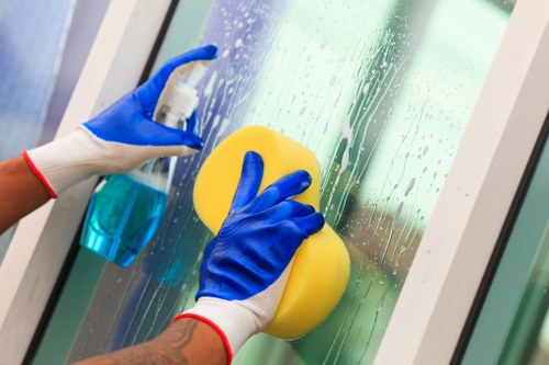 Professional patio cleaning for a Greenwich home garden