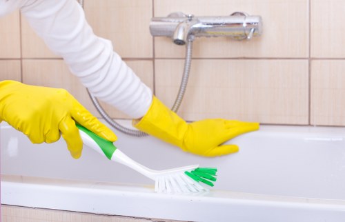 Carpet cleaning process in a Greenwich commercial office